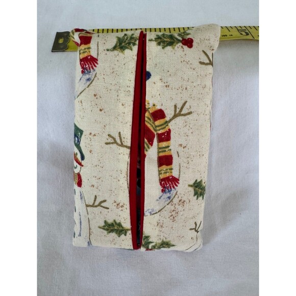 Kleenex Tissue Holder Handmade Christmas Snowman - Picture 1 of 4